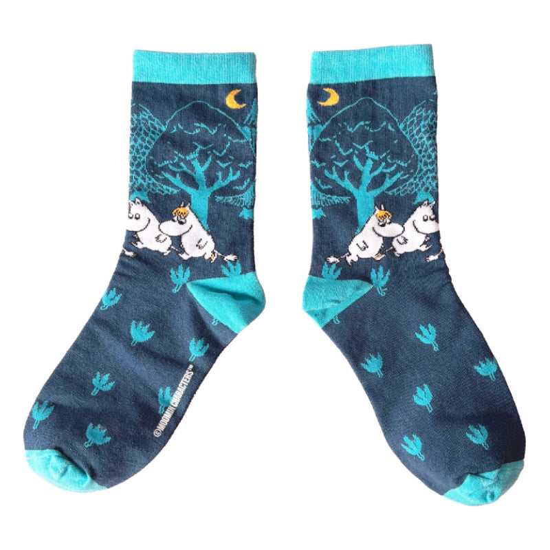 Moomin Socks - Forest Blue