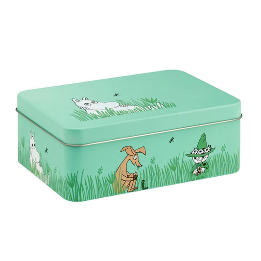 Moomin Tin Box (Boys, Green)