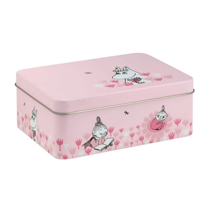 Moomin Tin Box (Girls, Pink)