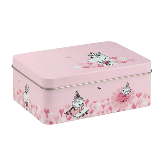 Moomin Tin Box (Girls, Pink)
