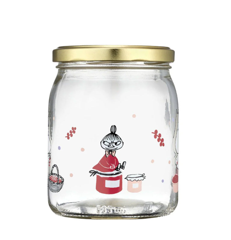 Moomin Glass Jar - Berries (0.5L)