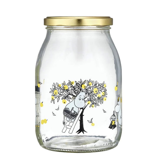 Moomin Glass Jar - Apples (1L)