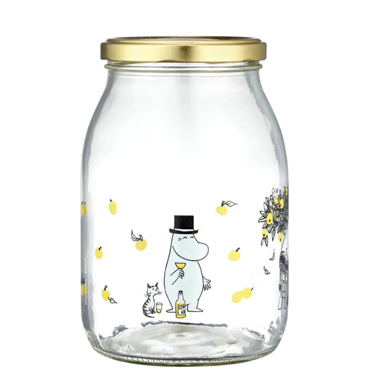 Moomin Glass Jar - Apples (1L)
