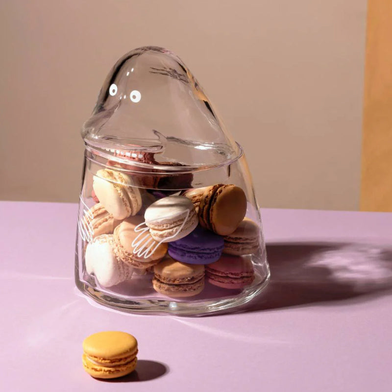 Groke Shaped Glass Jar