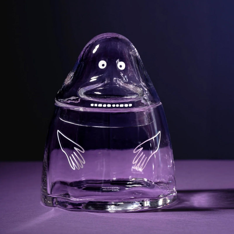 Groke Shaped Glass Jar
