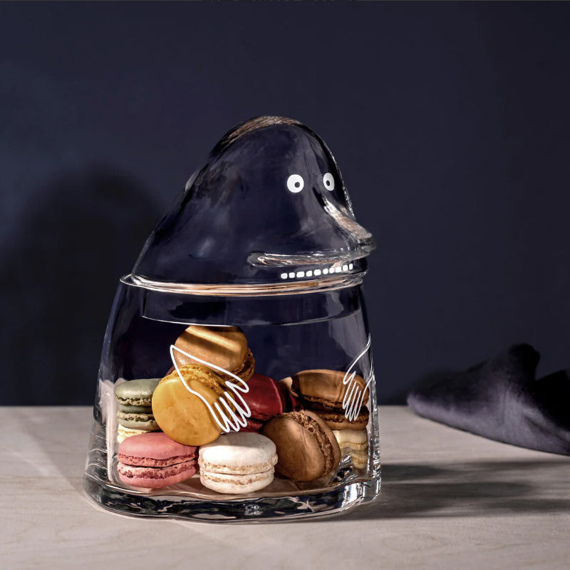 Groke Shaped Glass Jar