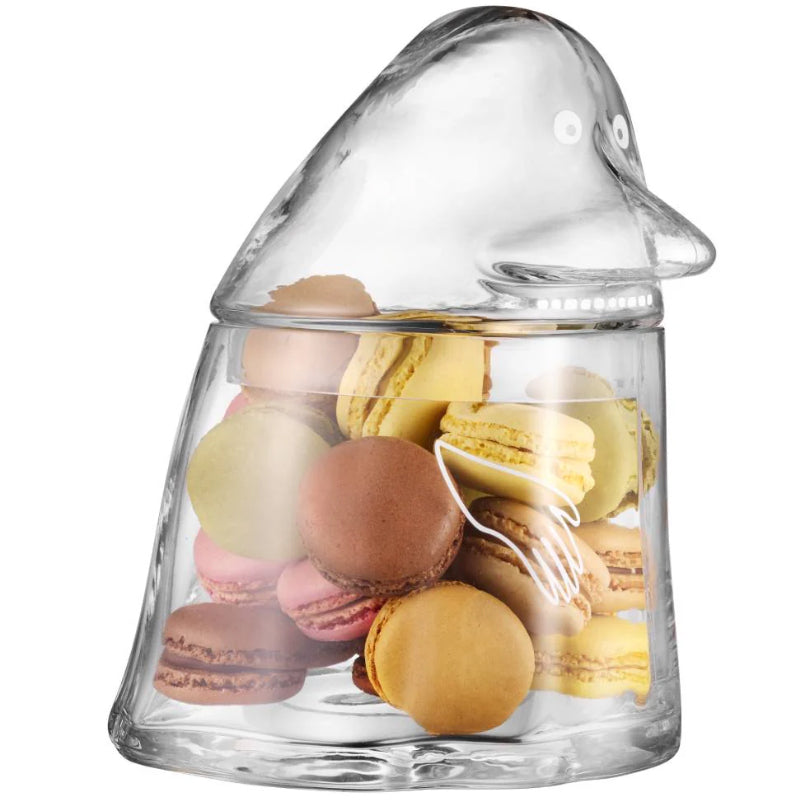 Groke Shaped Glass Jar