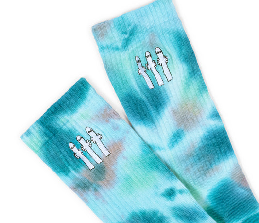 Moomin Tiedye Mens Socks - Hattifatteners
