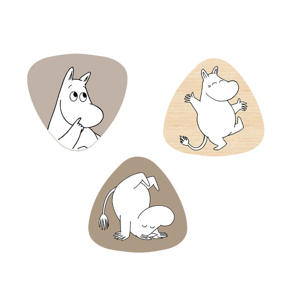 Moomin Wooden Hangers (Set of 3)