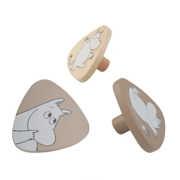 Moomin Wooden Hangers (Set of 3)