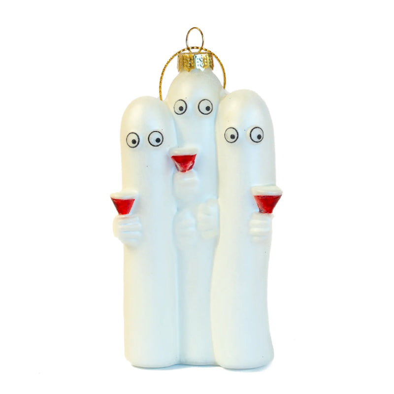 Moomin Glass Ornament - Hattifatteners