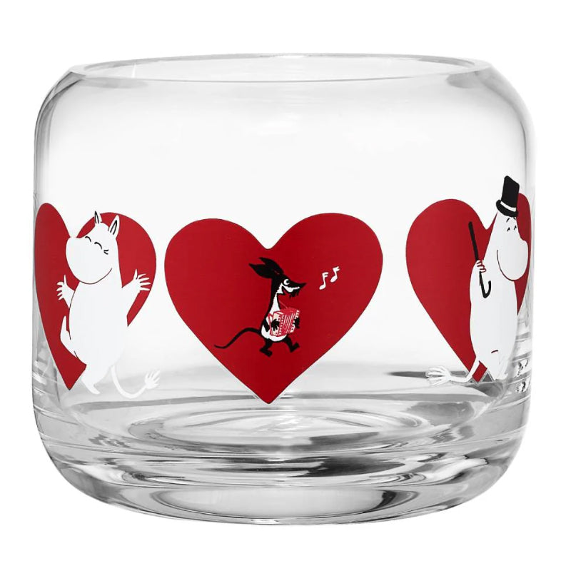 Moomin Heart Candle Holder (8cm)