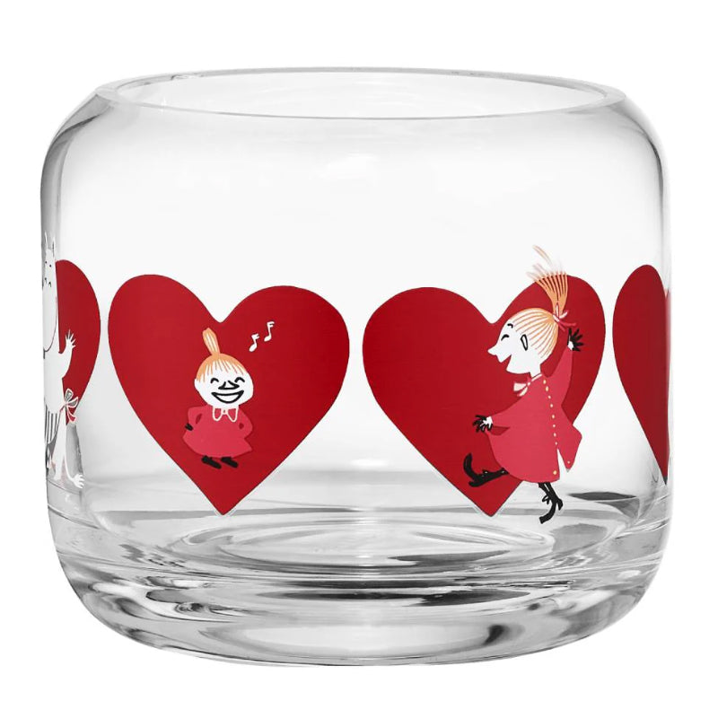 Moomin Heart Candle Holder (8cm)