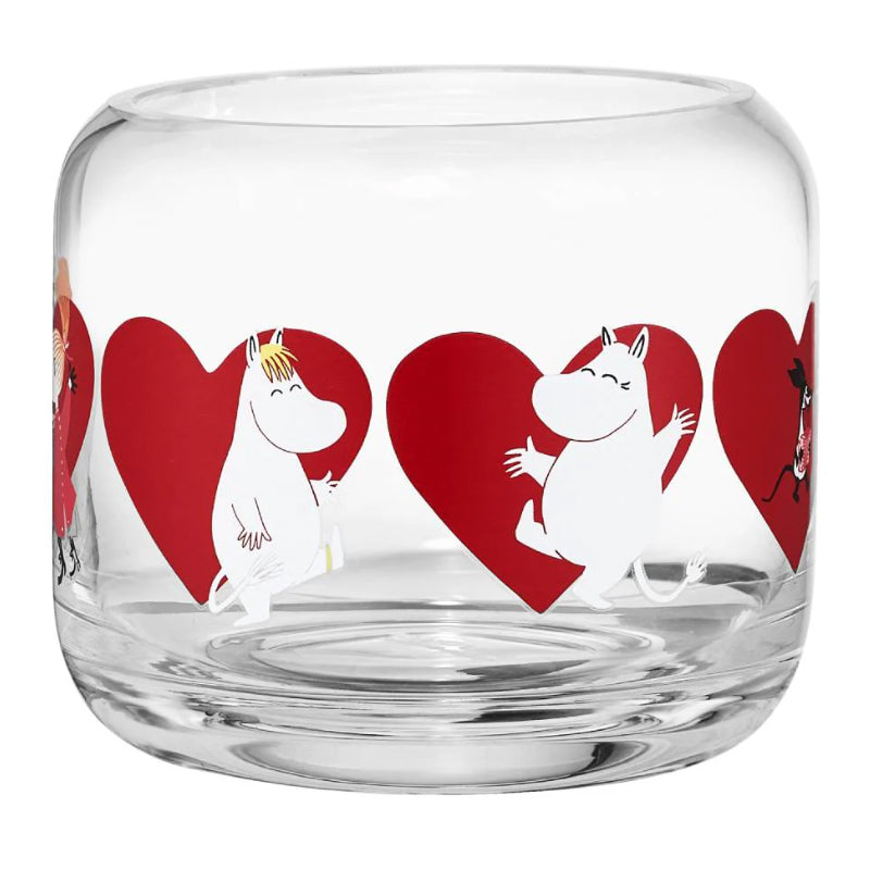 Moomin Heart Candle Holder (8cm)