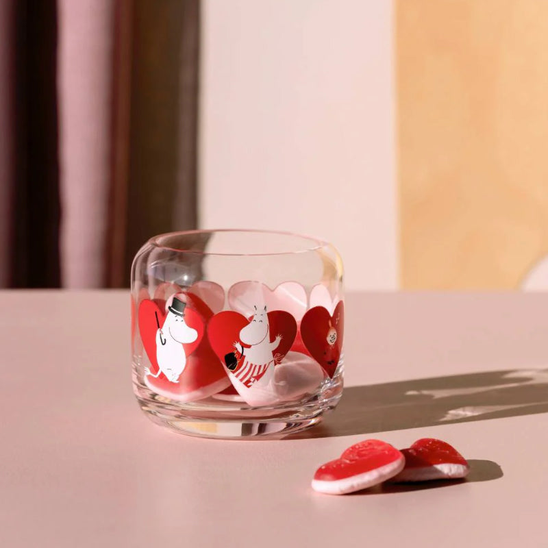 Moomin Heart Candle Holder (8cm)