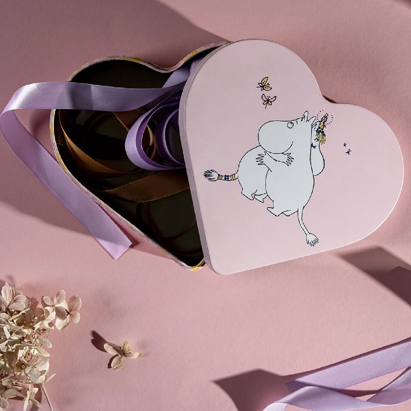 Moomin Heart Shaped Tin Hug (L)