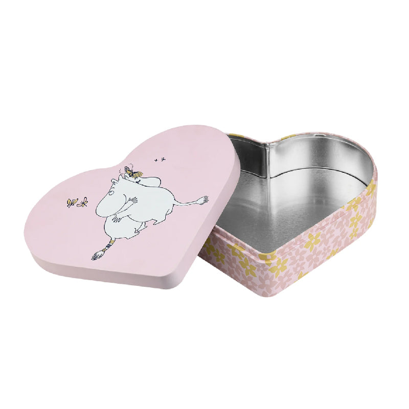 Moomin Heart Shaped Tin Hug (L)