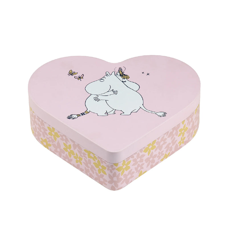 Moomin Heart Shaped Tin Hug (L)