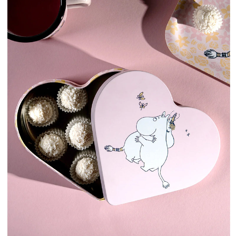Moomin Heart Shaped Tin Hug (L)