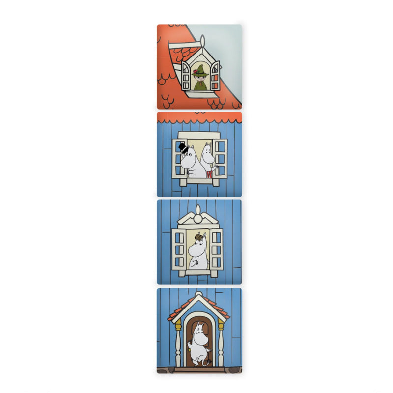 Moominhouse Coaster Set