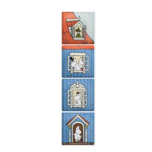 Moominhouse Coaster Set