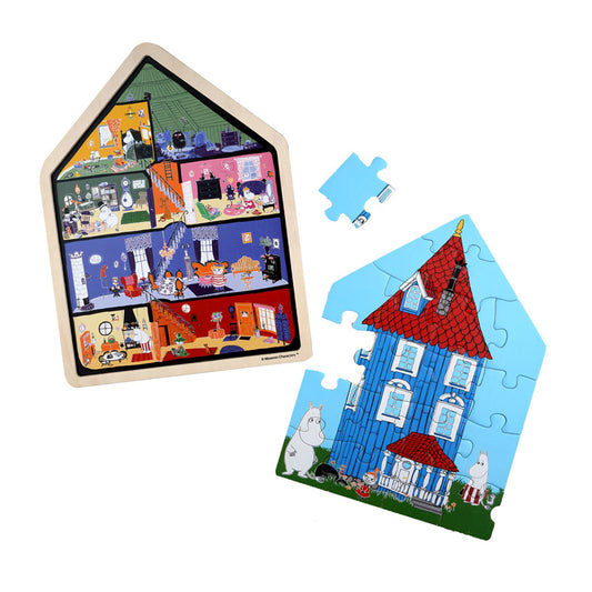 Moominhouse Wooden Puzzle