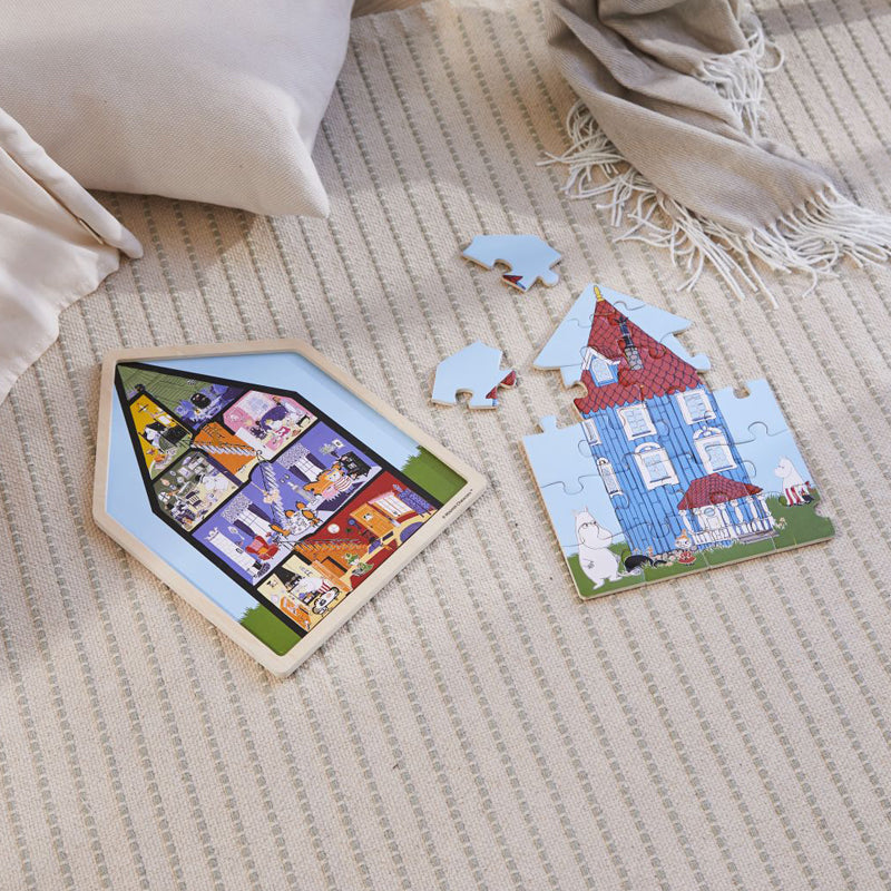 Moominhouse Wooden Puzzle