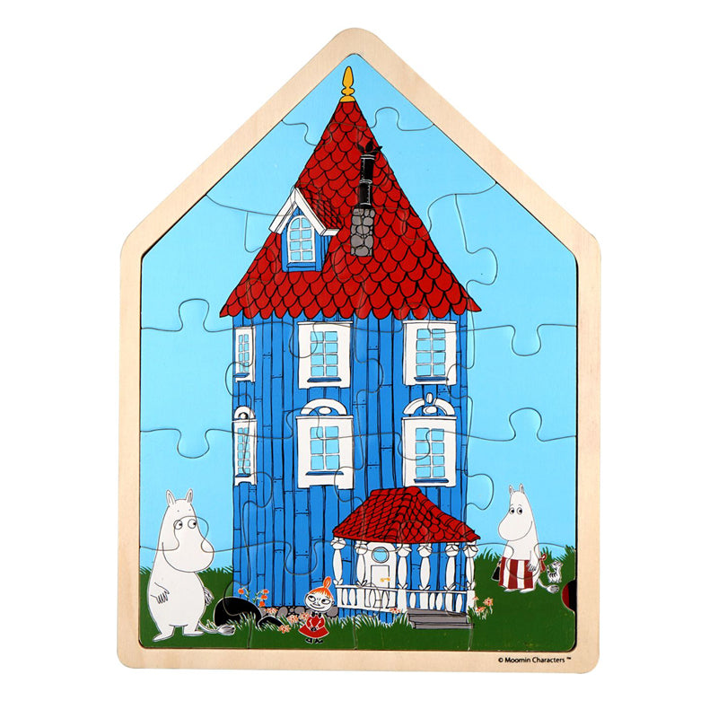 Moominhouse Wooden Puzzle