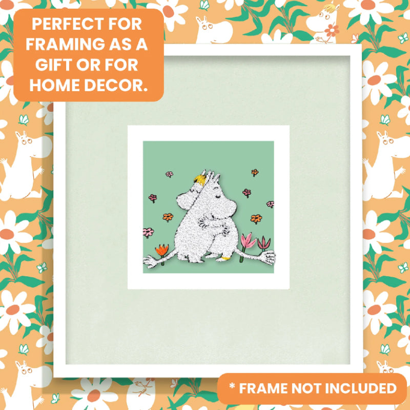 Moomin Quilling Card - Hug