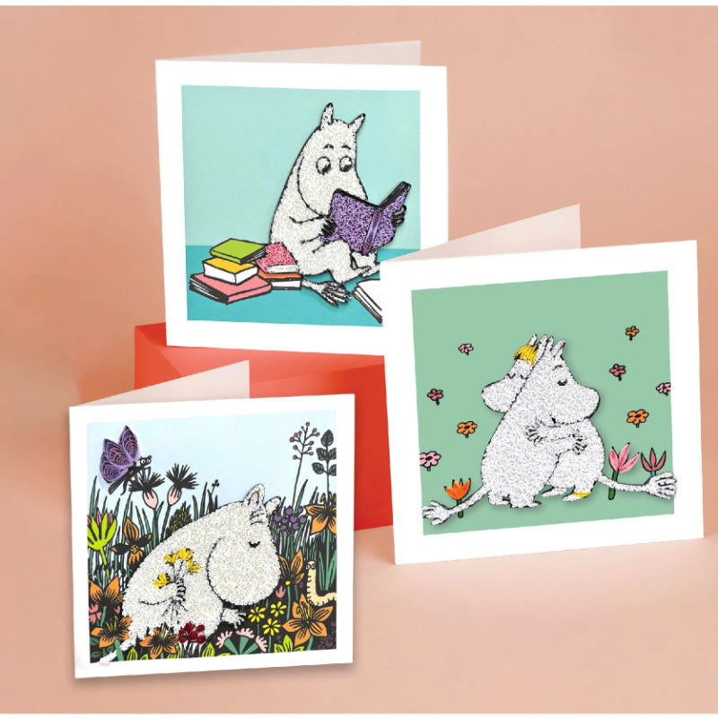 Moomin Quilling Card - Hug