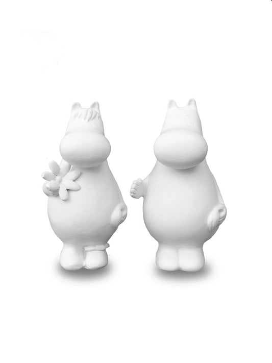 Moomin Mini Statues - Moomintroll & Snorkmaiden