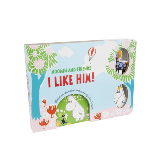 Moomin & Friends Book- I like him (ENG)