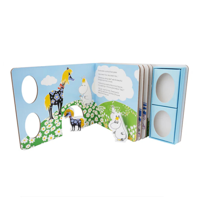 Moomin & Friends Book- I like him (ENG)
