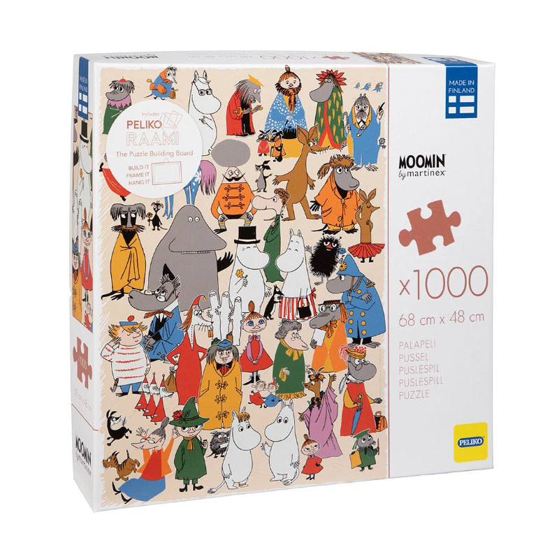 Moomin Jigsaw Puzzle 1000 Pieces - Class Picture