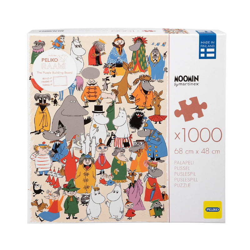 Moomin Jigsaw Puzzle 1000 Pieces - Class Picture