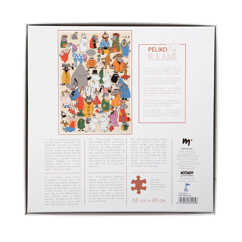 Moomin Jigsaw Puzzle 1000 Pieces - Class Picture