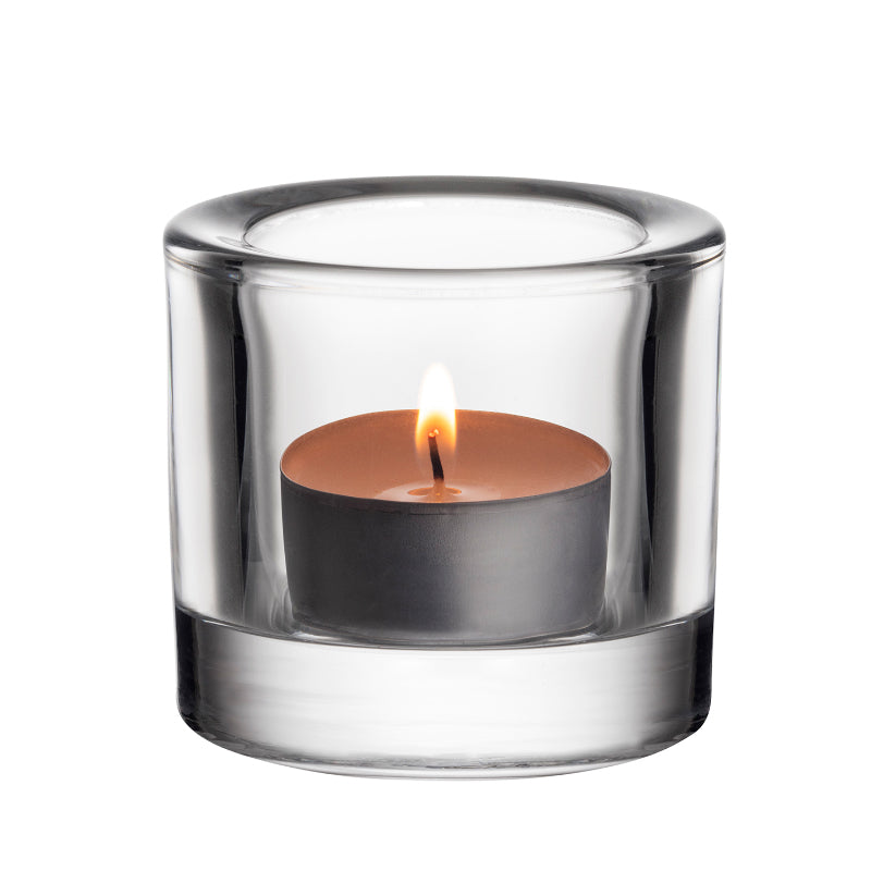 Kivi 24 tealight candleholder, clear (without box)
