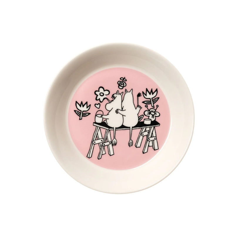 Moomin Love 30 Saucer 15cm Pink