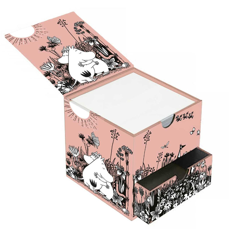 Moomin Love Memo Box with Drawer