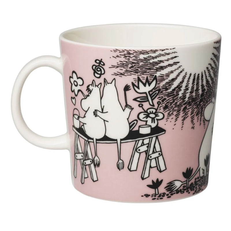 Moomin Mug - LOVE 30 Pink (0.4L)