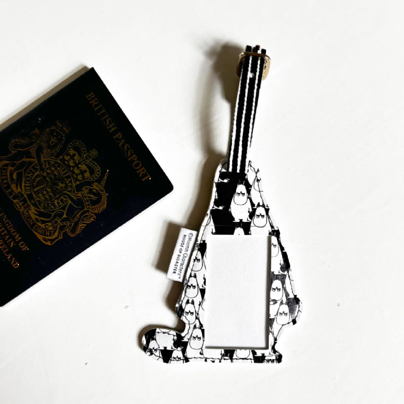 Moomin Luggage Tag - Angry
