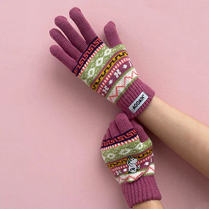 Moomin Fair Isle Gloves - Snorkmaiden