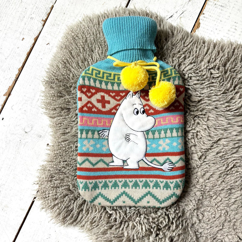Moomin Hot Water Bottle - Fair Isle