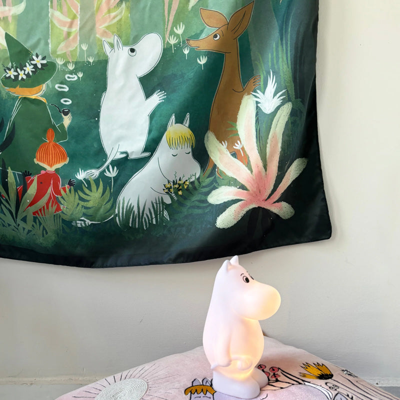 Moomin Square Scarf - Forest
