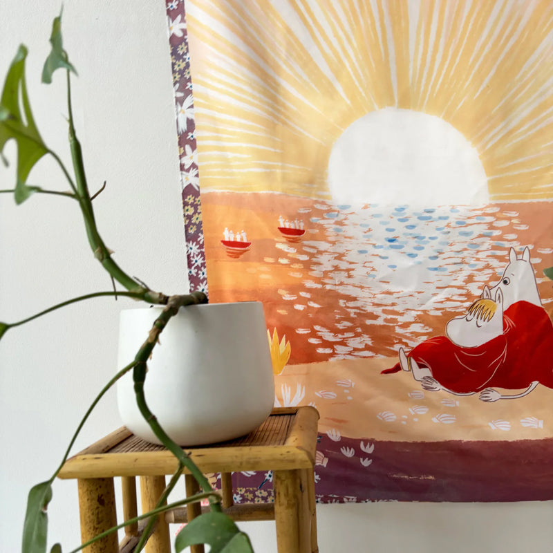 Moomin Square Scarf - Sunset