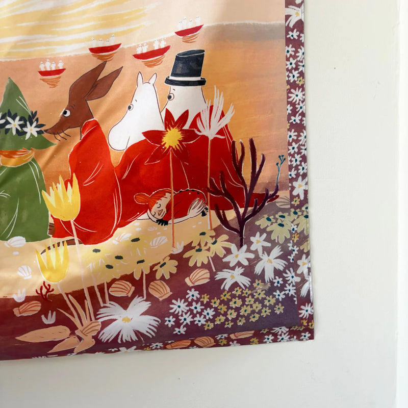 Moomin Square Scarf - Sunset