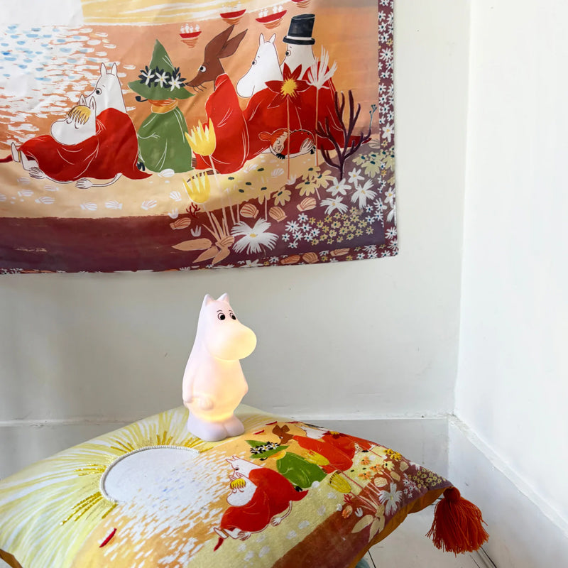 Moomin Square Scarf - Sunset