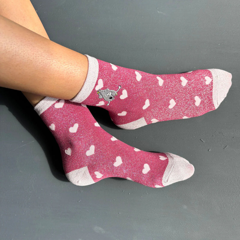 Moomin Ladies Socks - Love Glitter