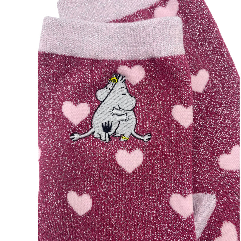 Moomin Ladies Socks - Love Glitter