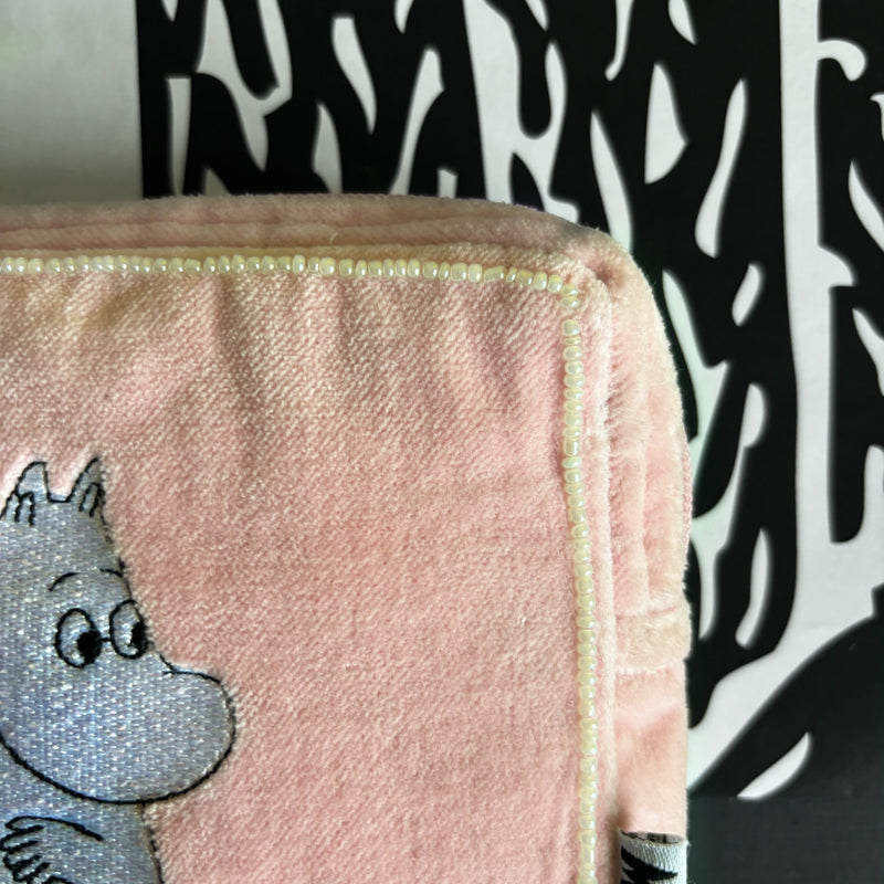 Moomin Love Velvet Make Up Bag
